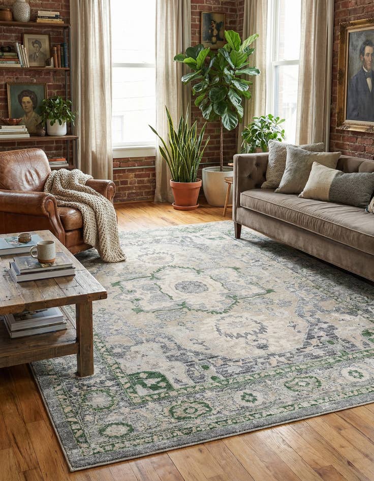 Detail image of 10' x 13' Madeline Vintage Rug