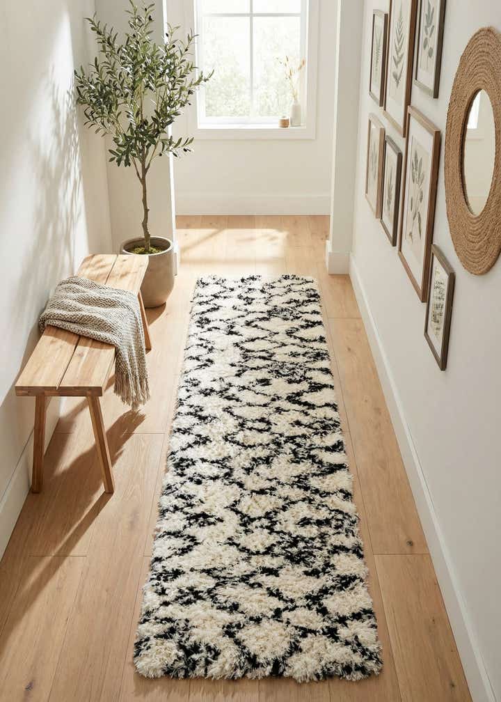 2' x 8' Infinity Shag Runner Rug