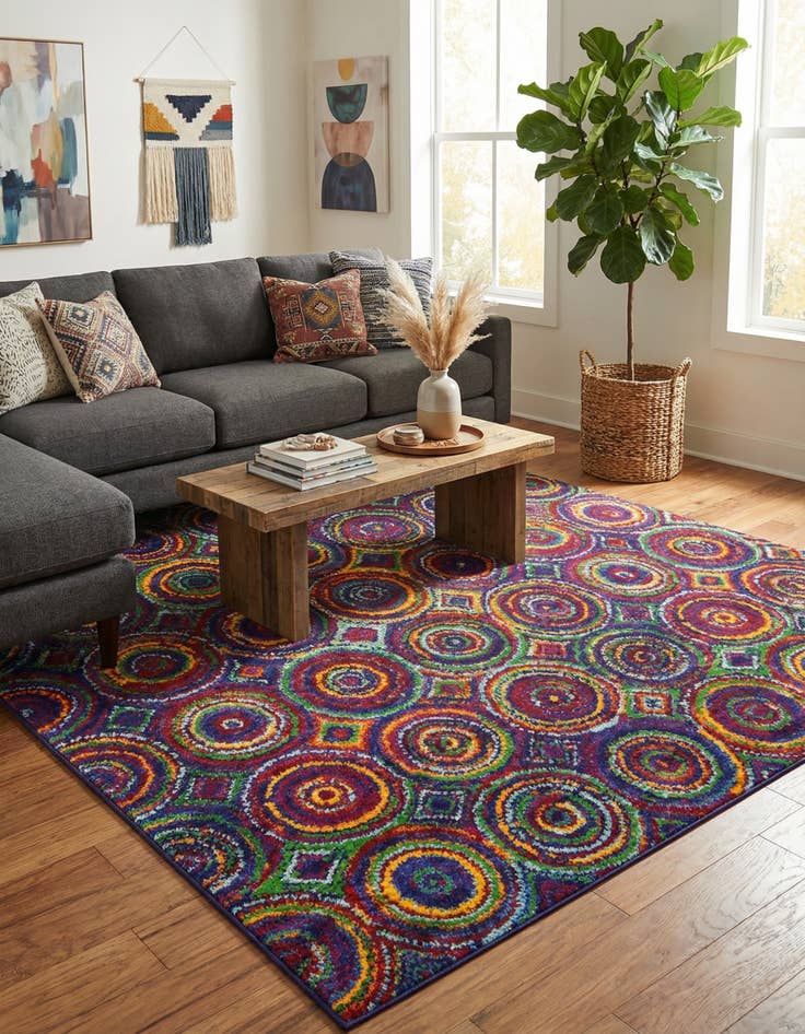 Detail image of 7' 10 x 10' Calypso Rug