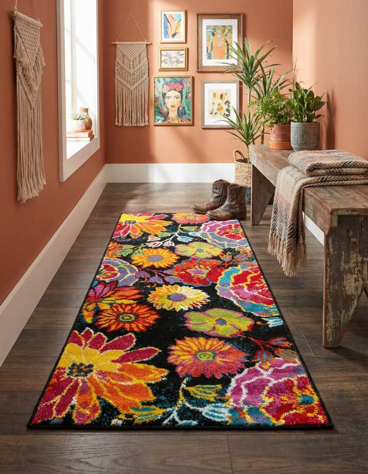 Detail image of 2' 2 x 5' 3 Florence Runner Rug