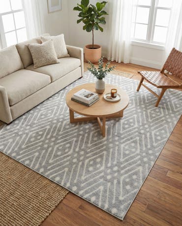  8' x 10'  Easy-Clean Sabrina Soto Ella Indoor / Outdoor Rug