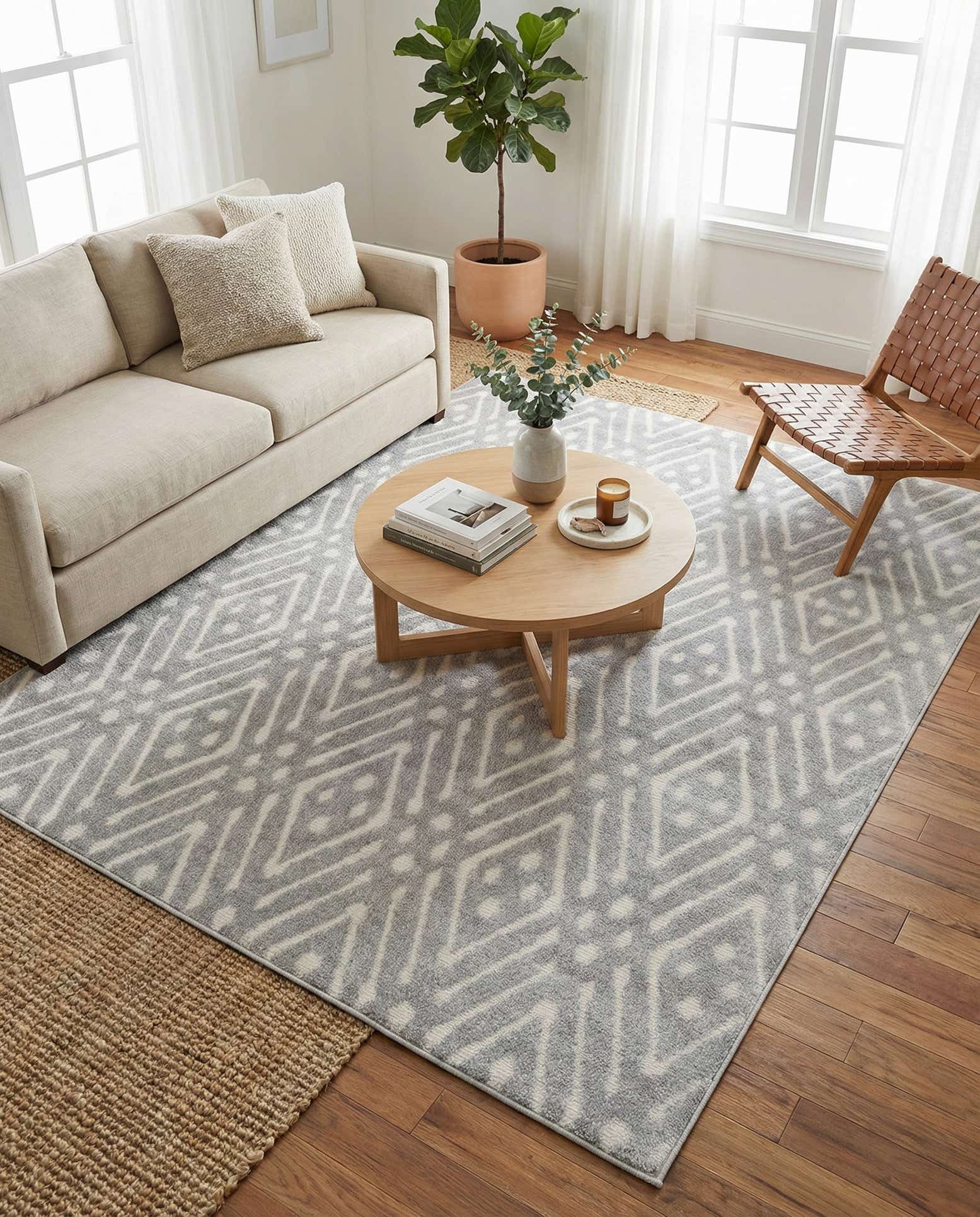 8' x 10' Easy-Clean Sabrina Soto Ella Indoor / Outdoor Rug