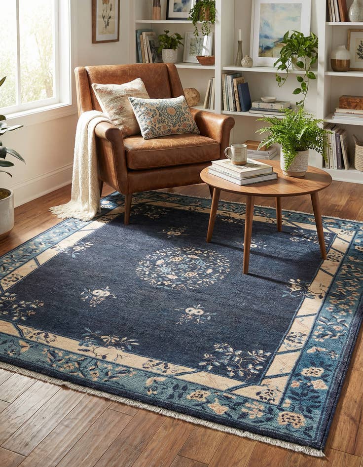 Detail image of 5' 1 x 5' 1 Boutique Square Rug