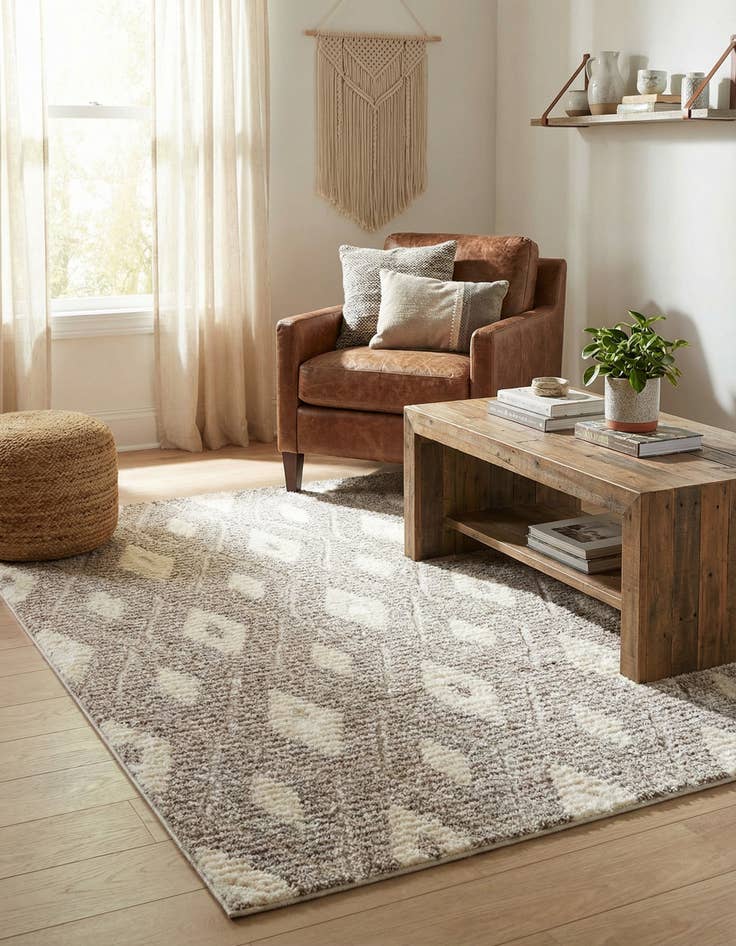 Detail image of 4' x 6' Sepia Rug