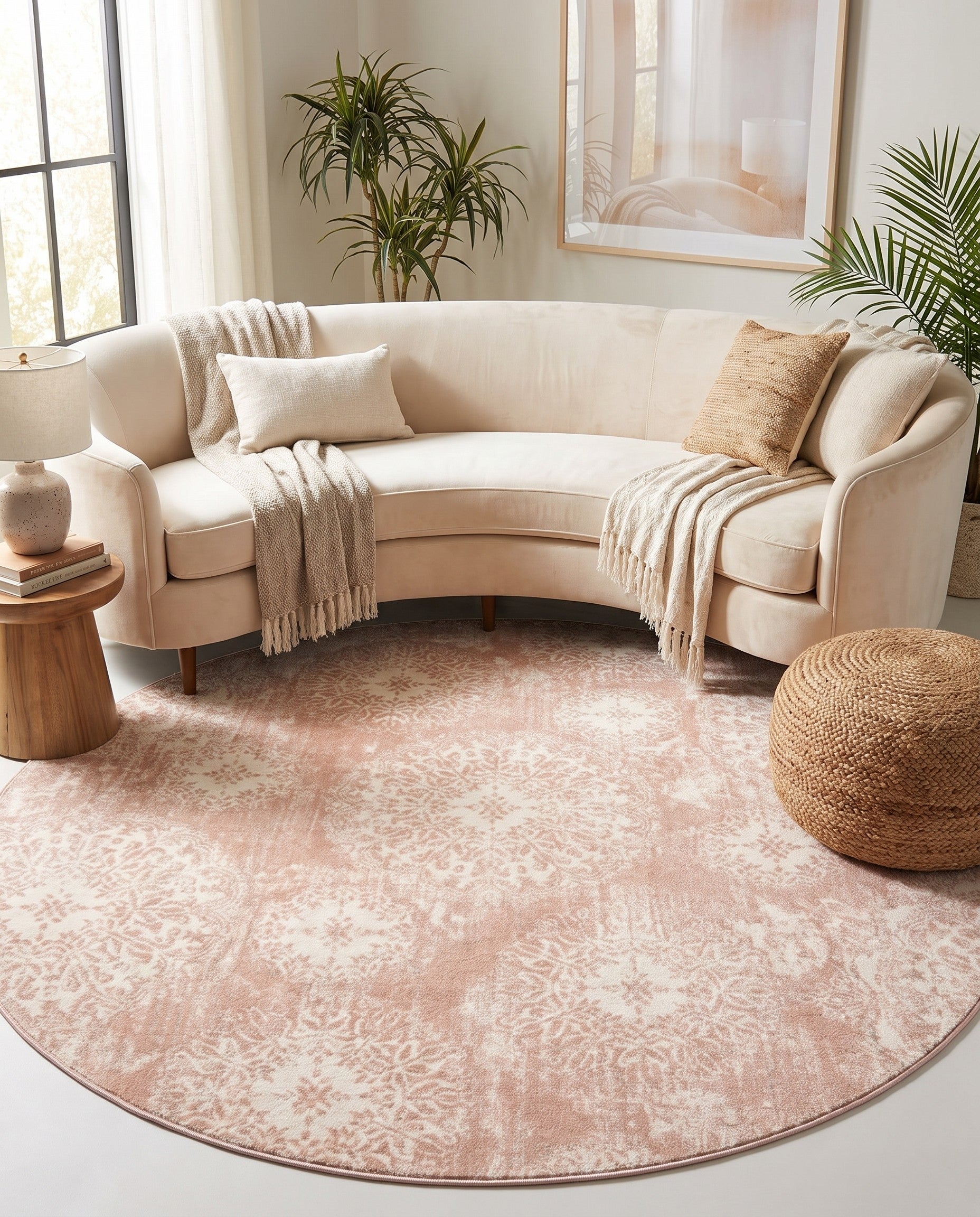 8' x 8' Monte Carlo Round Rug