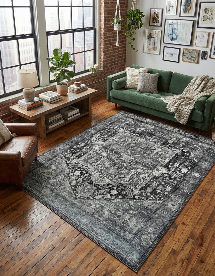 Detail image of 6' 7 x 9' Medina Rug