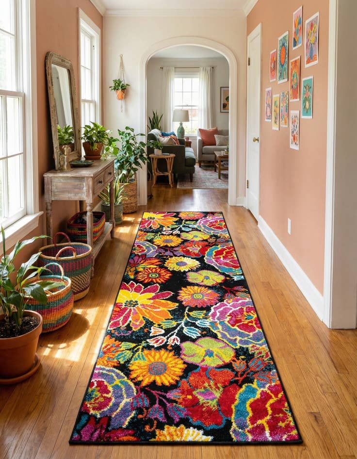 Detail image of 2' 2 x 7' 1 Florence Runner Rug