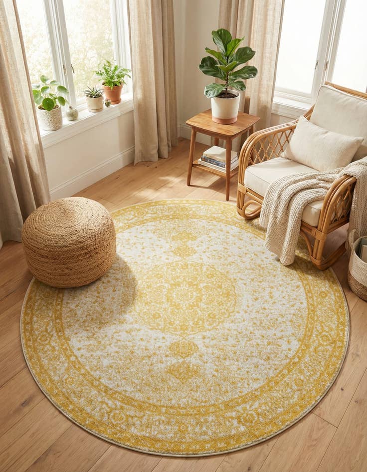 Detail image of 7' 10 x 7' 10 Dover Round Rug