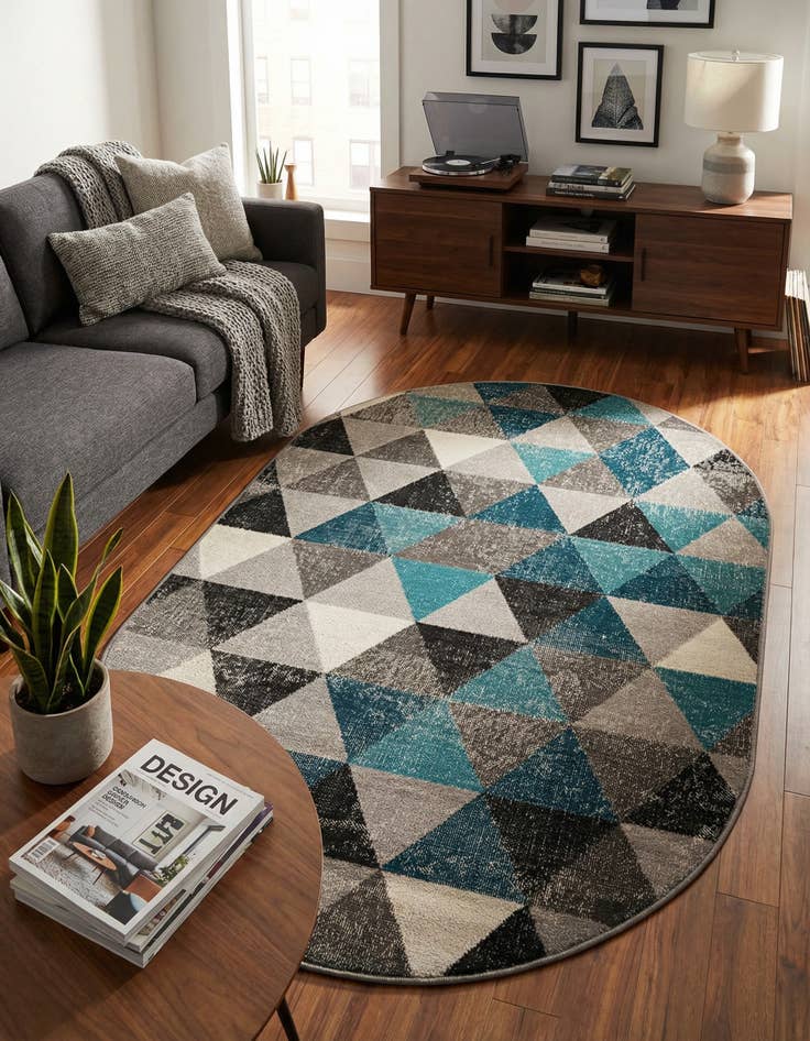 Detail image of 3' 3 x 5' 3 Valencia Oval Rug