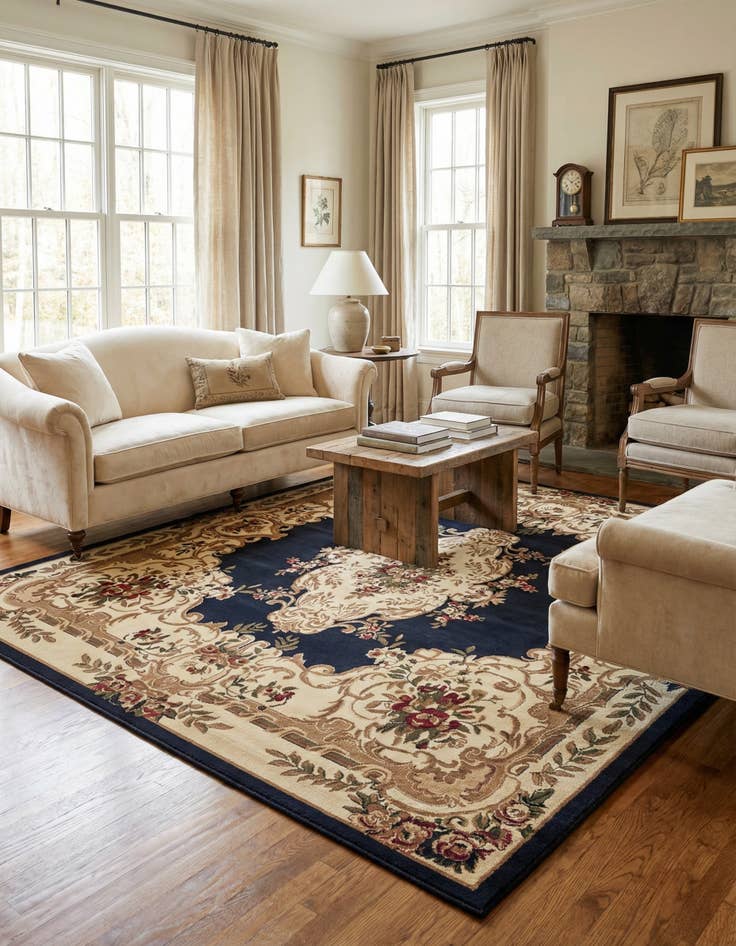 Detail image of  10' x 10' Chateau Square Rug