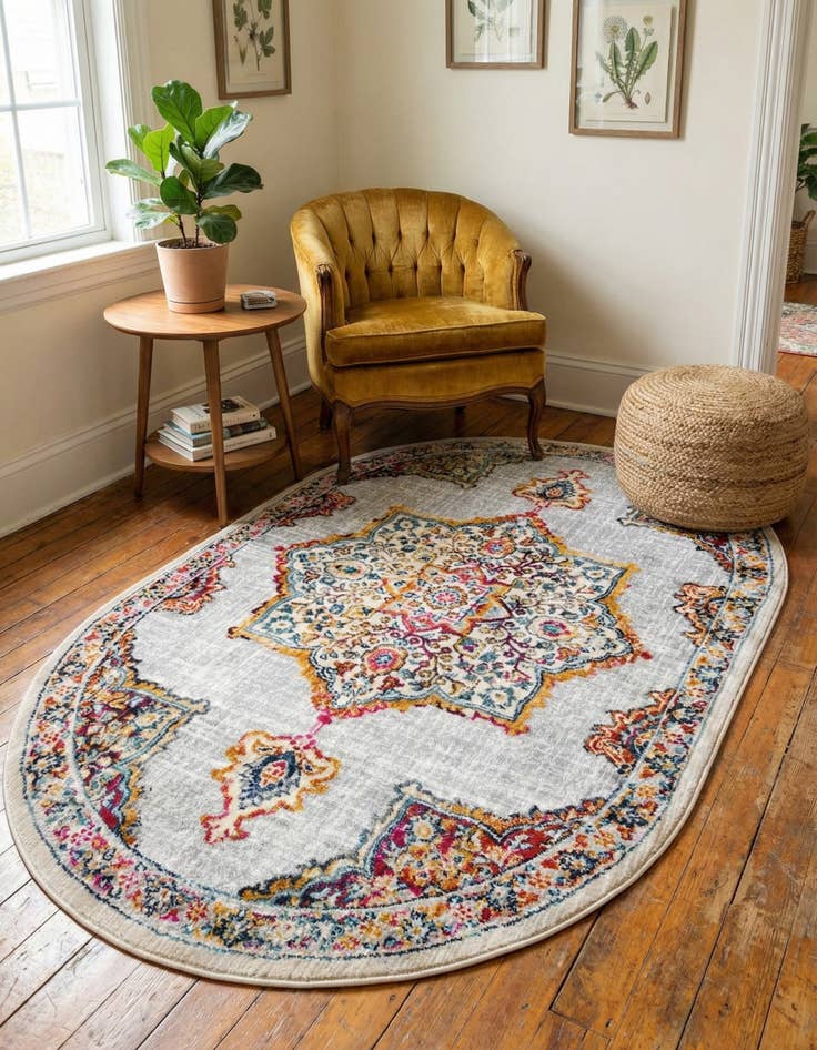 Detail image of 3' 7 x 5' 3 Budapest Oval Rug