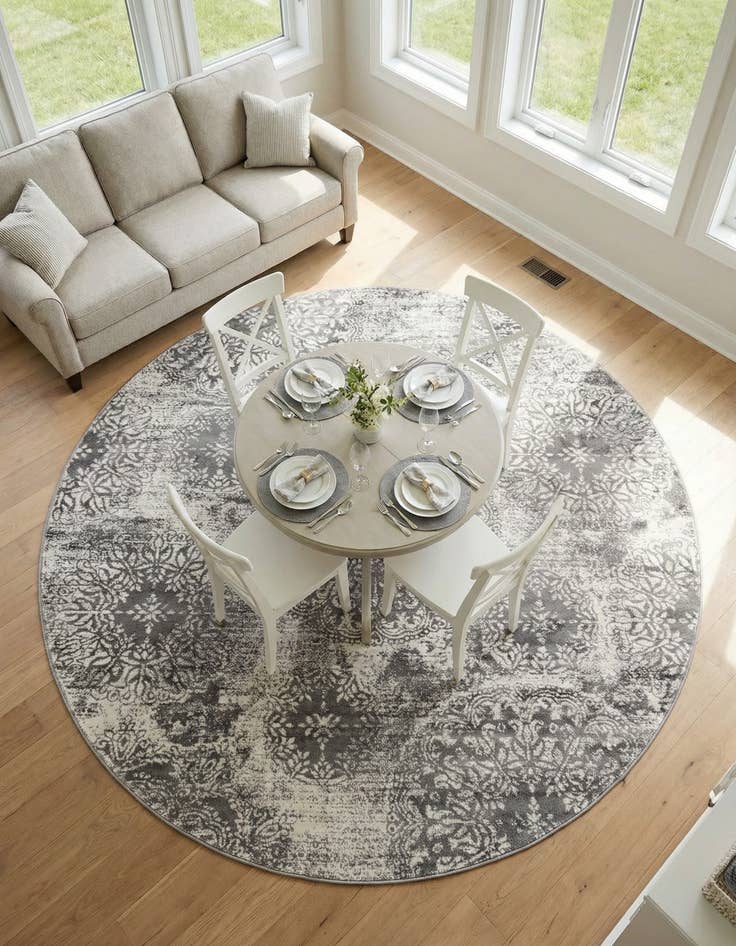 Detail image of 7' x 7' Monte Carlo Round Rug