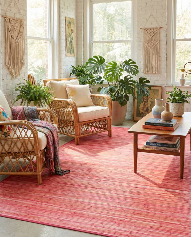 Detail image of 6' x 9' Bamboo Rug