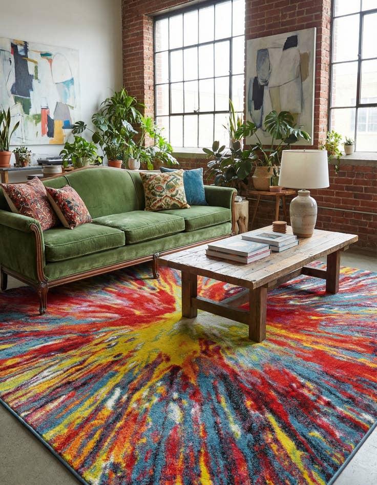 Detail image of 8' x 10' Tuscany Rug