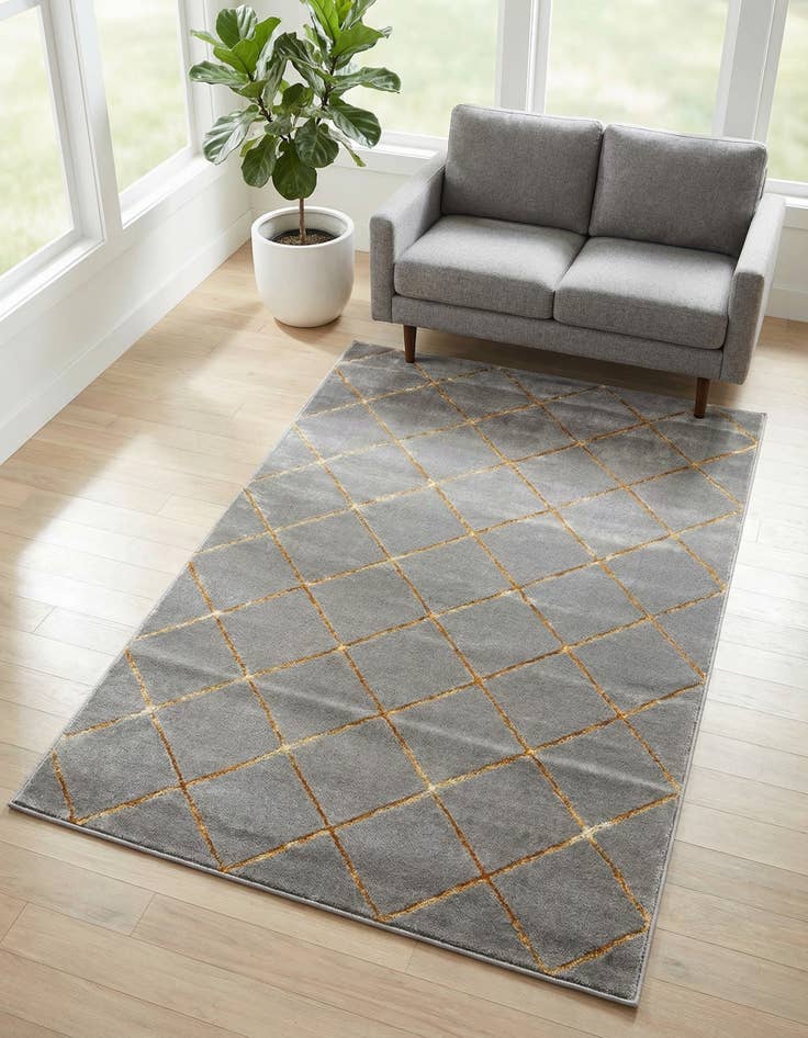 Detail image of 4' x 6' Vogue Geo Rug