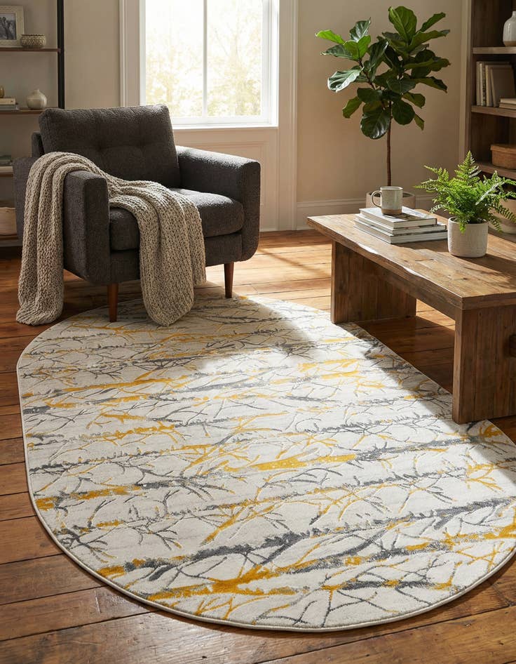 Detail image of 5' 3 x 8' Finsbury Oval Rug