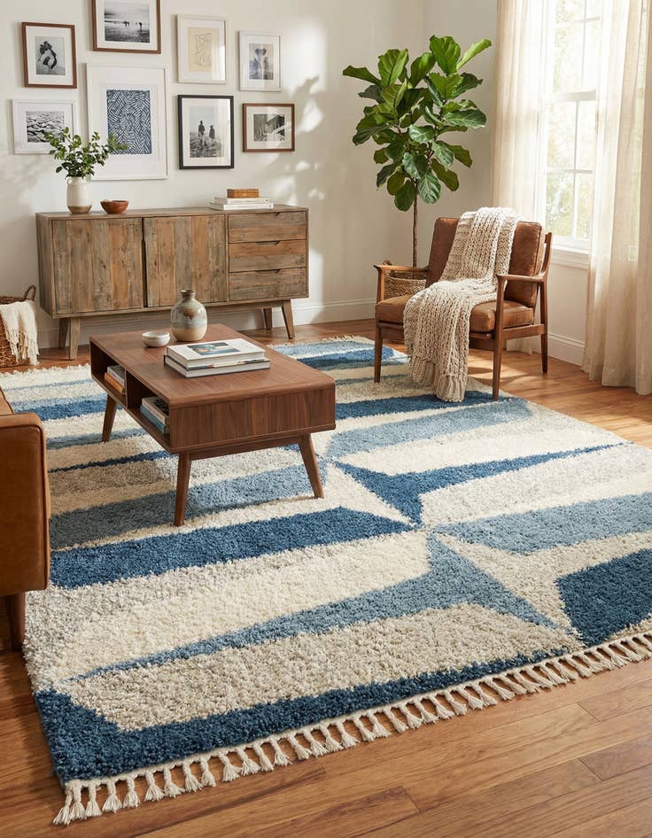 Detail image of 9' x 12' 2 Lagom Shag Rug