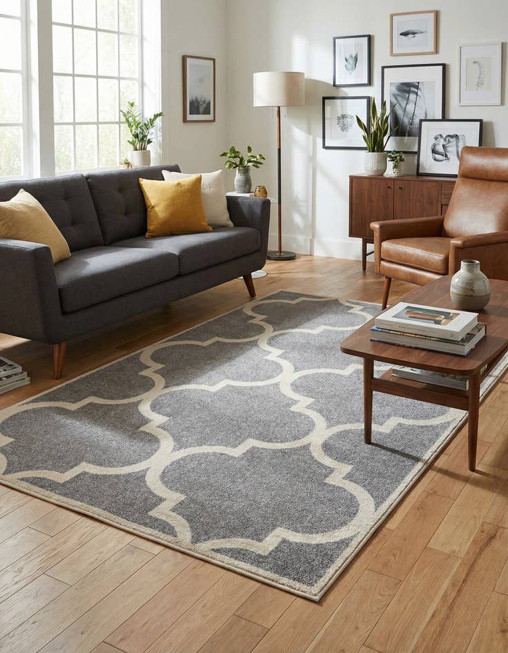 Detail image of 7' x 10' Trellis Rug