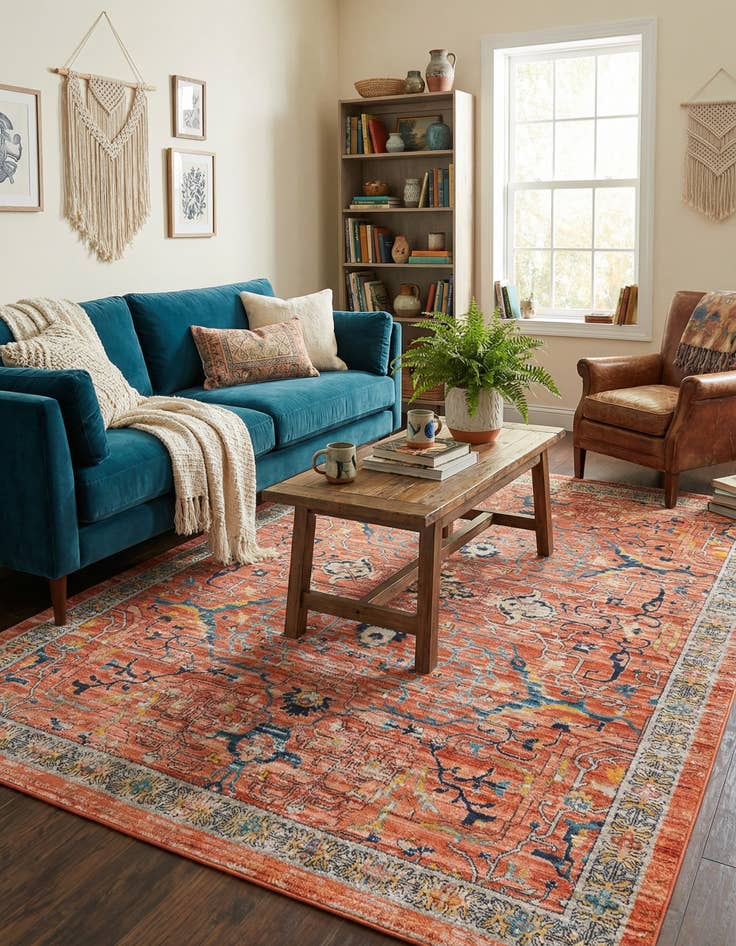 Detail image of 7' 10 x 10' 2 Lola Rug