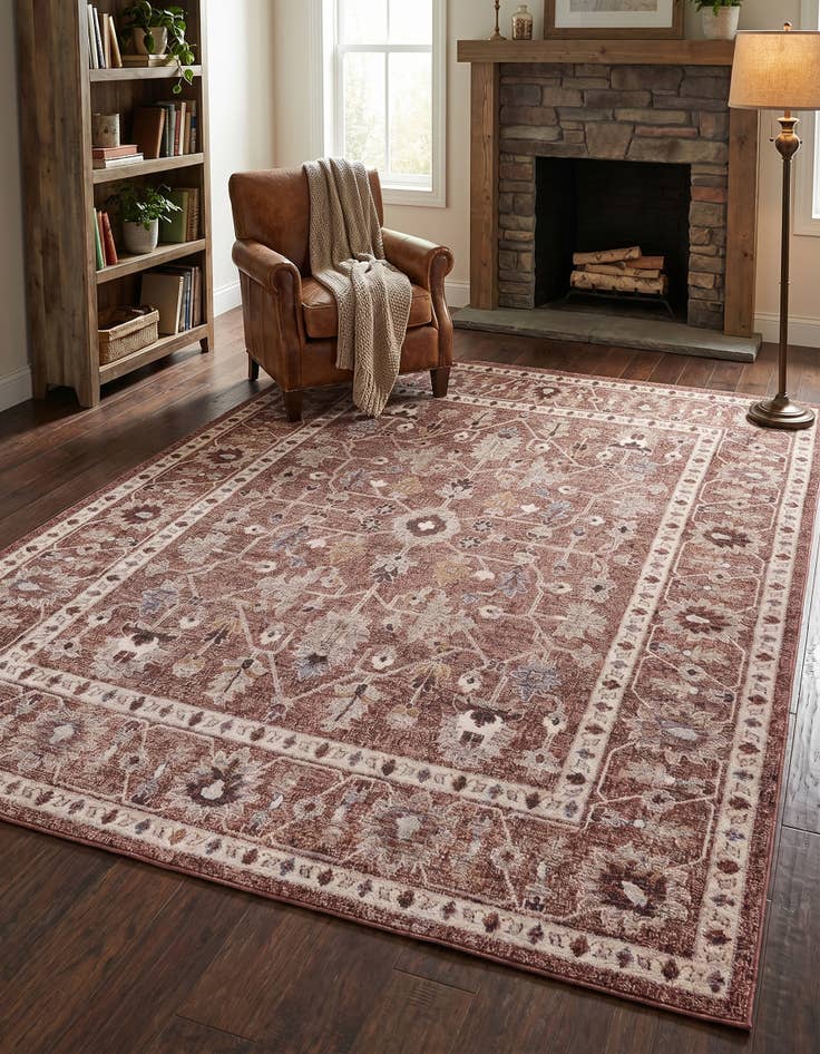 Detail image of 7' 10 x 10' Eco Traditional Rug