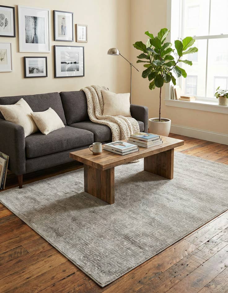 Detail image of Jill Zarin 4' x 6' Uptown Park Avenue Rug