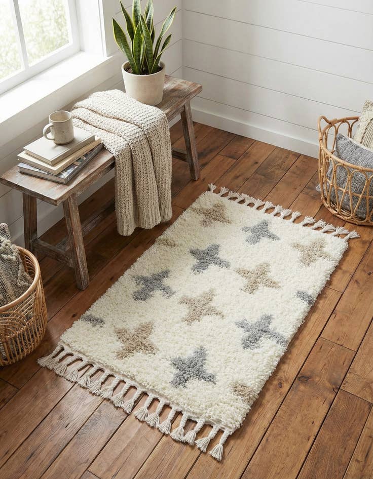 Detail image of 2' 2 x 3' Lagom Shag Rug