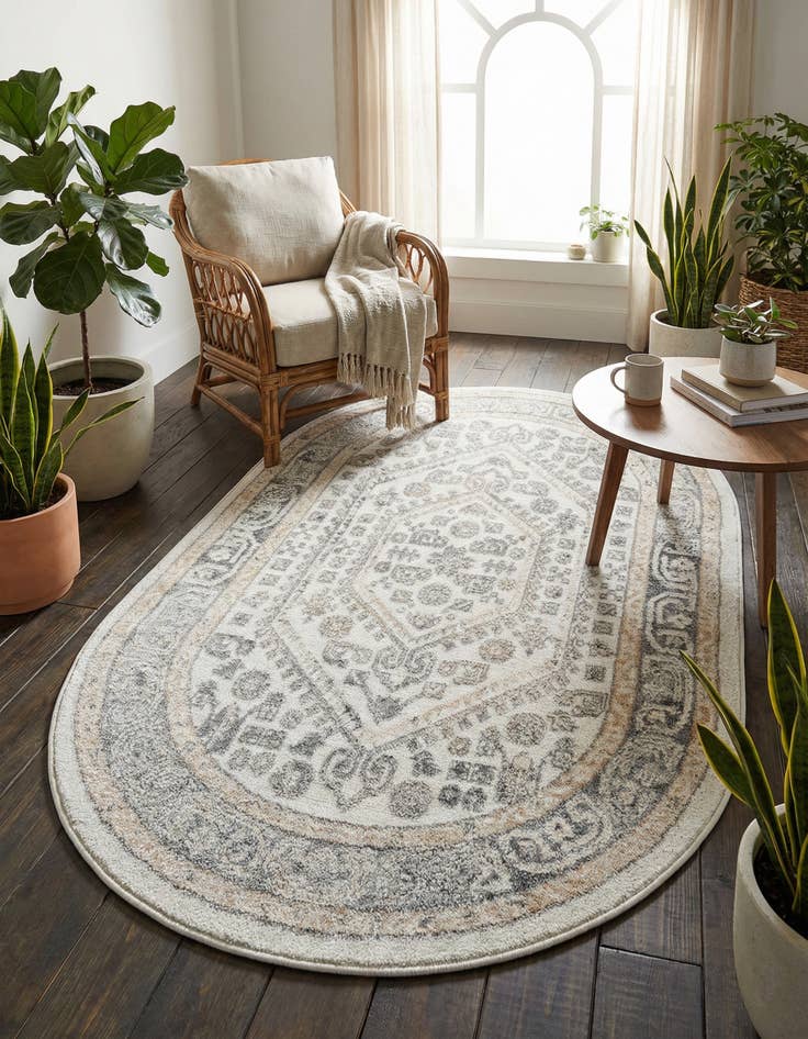 Detail image of 3' 3 x 5' 3 Aurelia Oval Rug