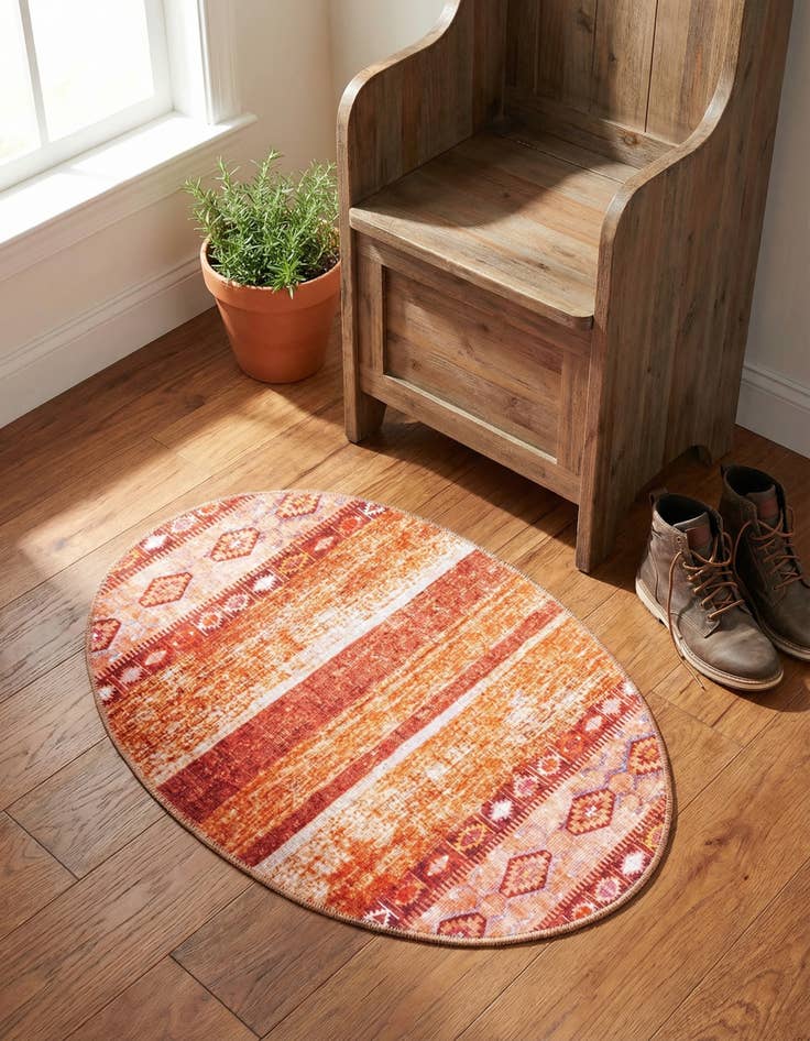 Detail image of 2' x 3' Timeless Oval Rug