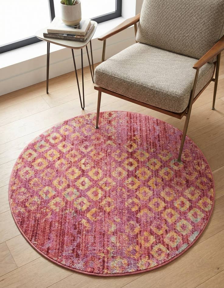 Detail image of 3' 3 x 3' 3 Prism Round Rug