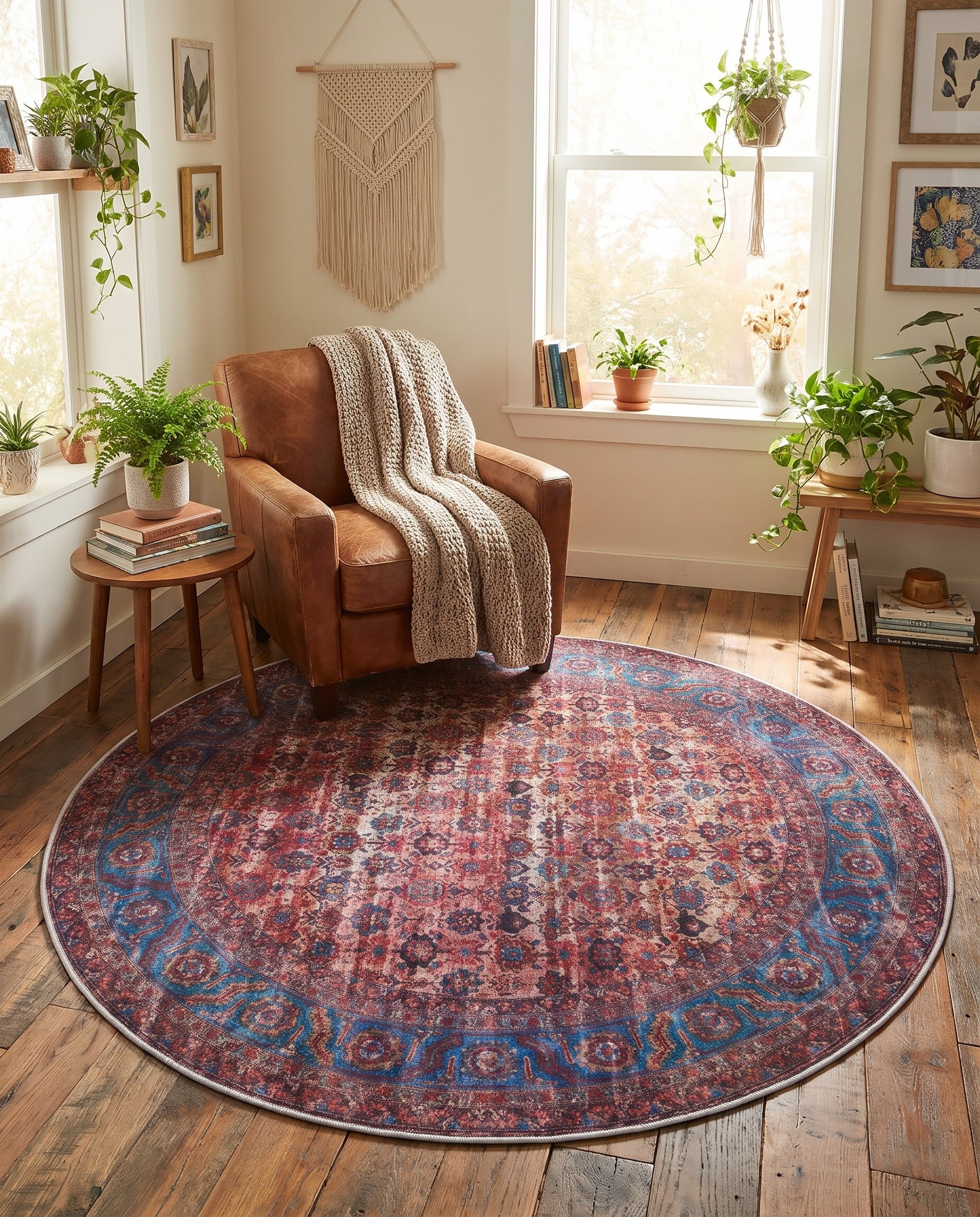 160cm x 160cm Maahru Round Rug