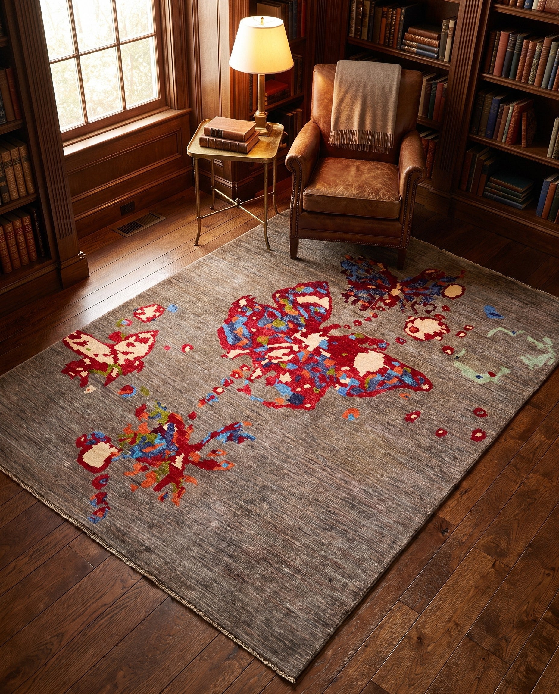 5' x 6' 5 Hand Knotted Ariana Ziegler Rug