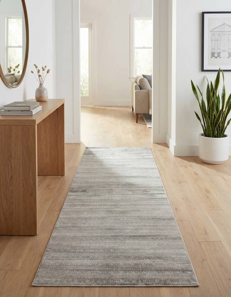 Detail image of Jill Zarin 2' 2 x 6' Uptown Park Avenue Runner Rug