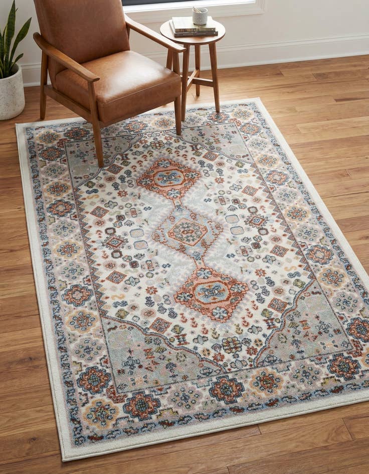 Detail image of 4' x 6' Kamala Washable Rug