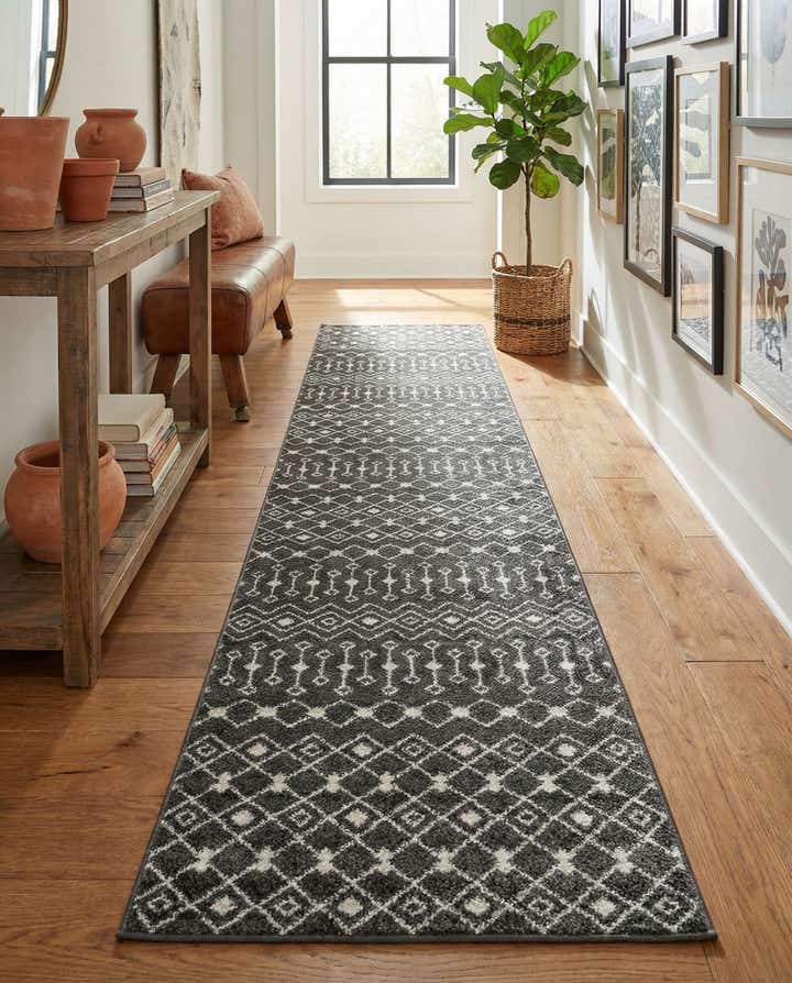 3' 3 x 16' 5 Moroccan Trellis Runner Rug