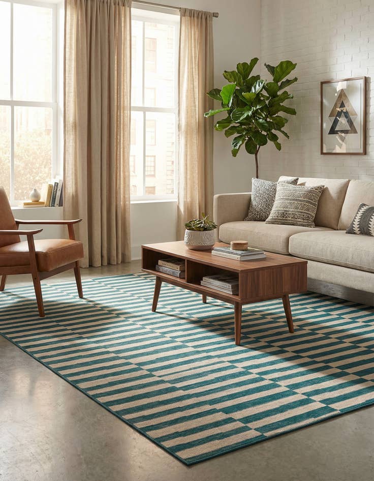 Detail image of 5' 3 x 8' SoHo Rug