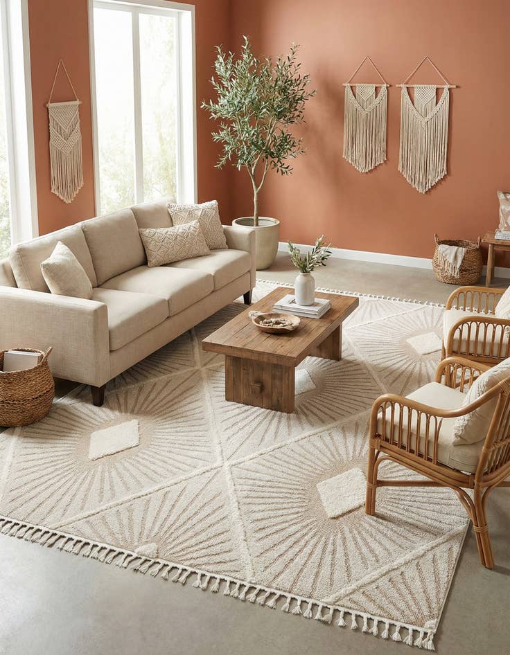 Detail image of 9' x 12' Boho Rug