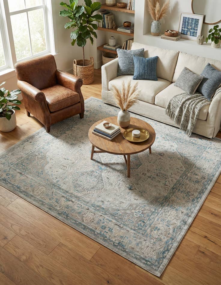 Detail image of 7' 10 x 7' 10 Finsbury Square Rug