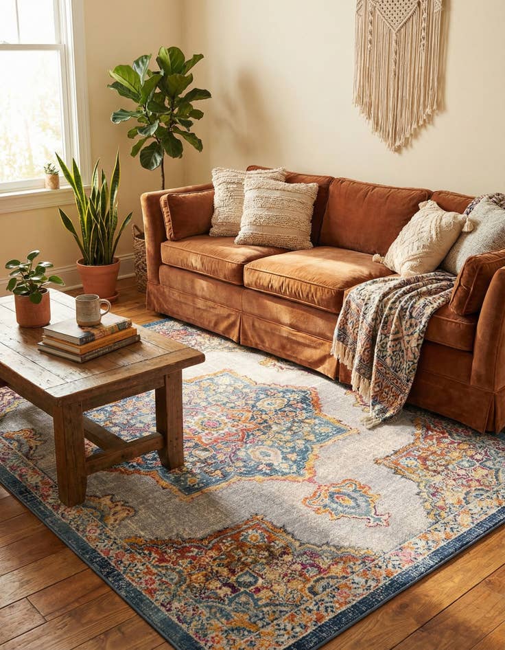 Detail image of 4' x 6' Budapest Rug