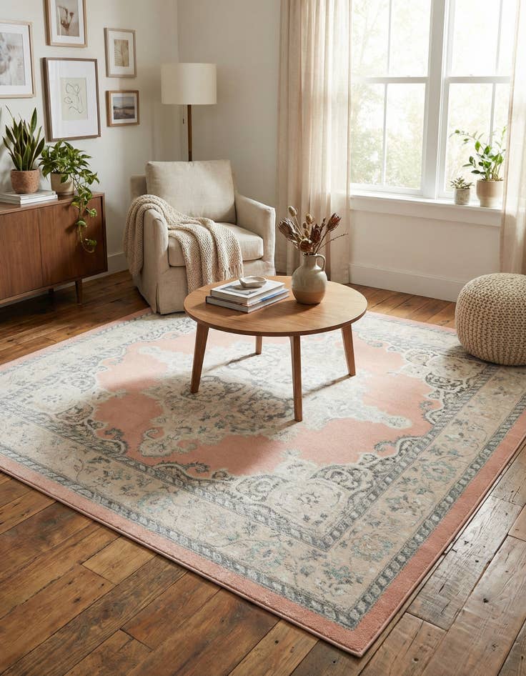 Detail image of 7' 10 x 7' 10 Parker Square Rug