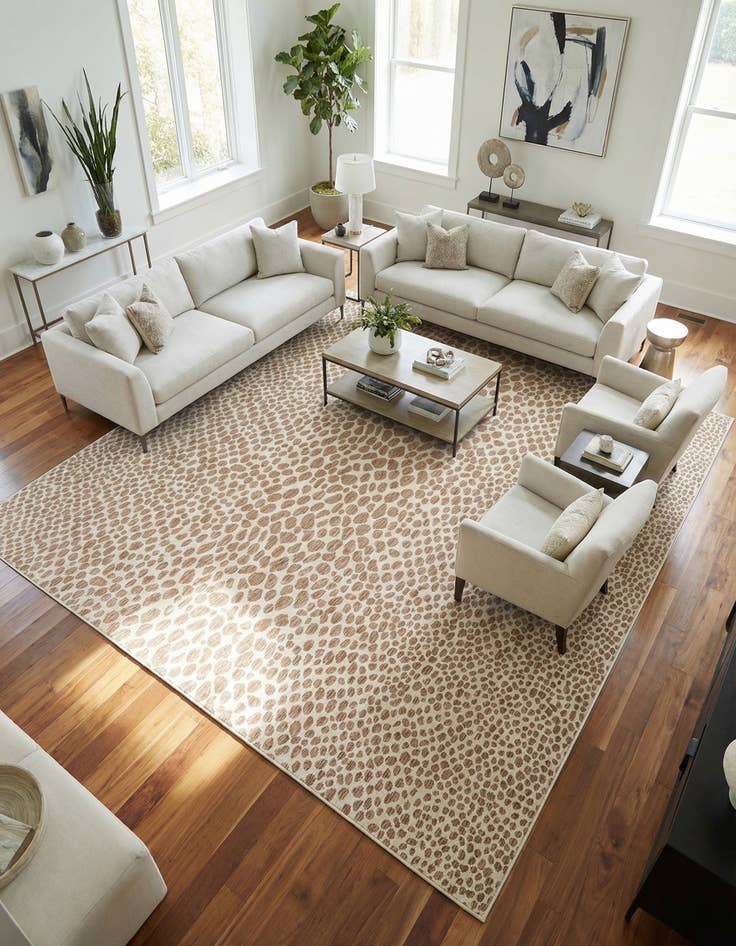 Detail image of 13' x 13' Washable Jill Zarin Cape Town Indoor / Outdoor Square Rug