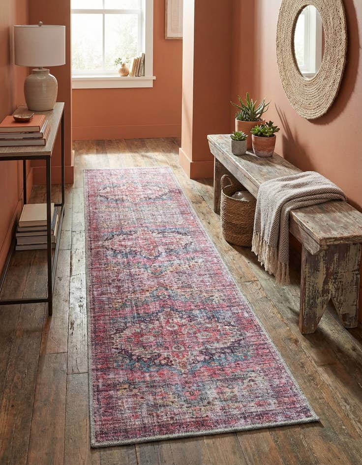 Detail image of 2' x 7' 10  Washable Mangata Runner Rug