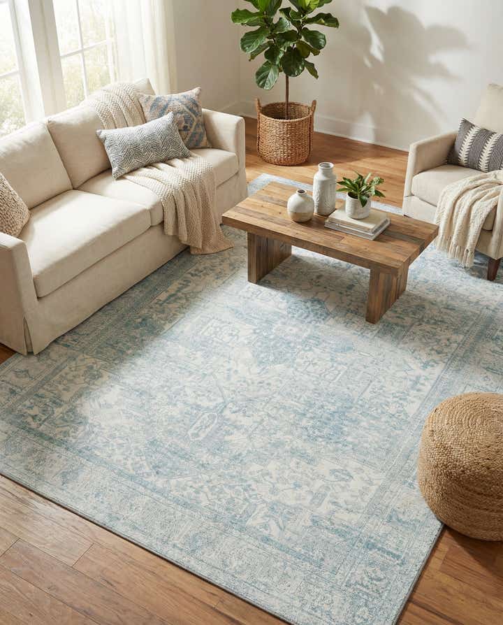 7' 6 x 10' 6 Washable Timeless Rug