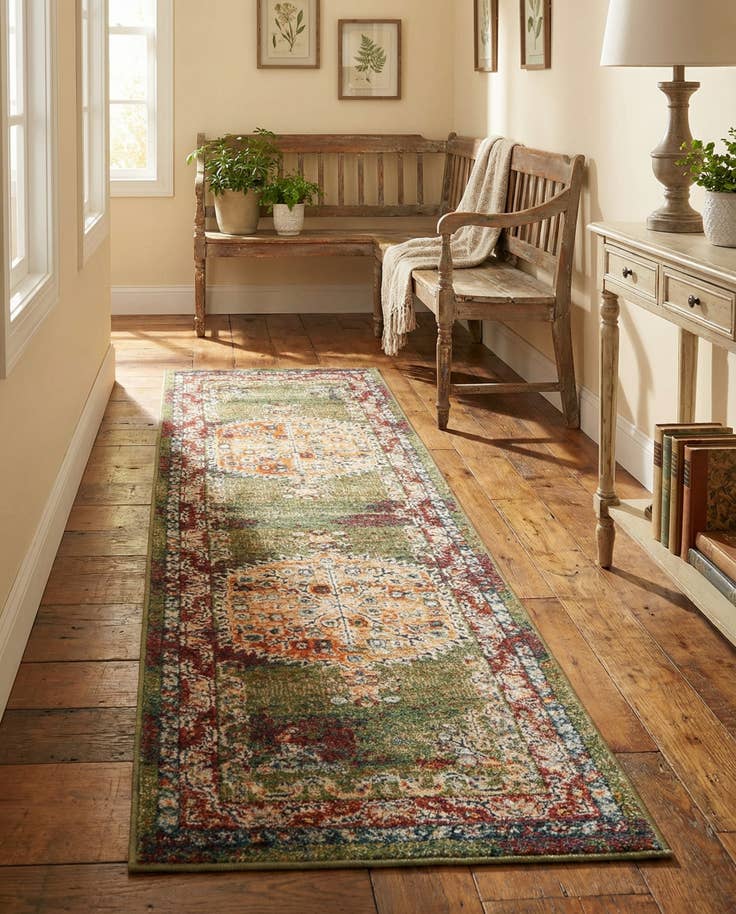 Detail image of 2' x 6' Isabella Runner Rug