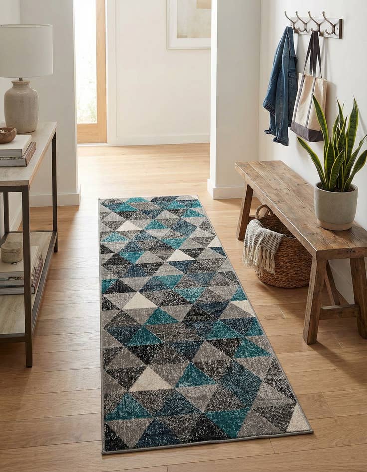 Detail image of 2' x 6' Valencia Runner Rug