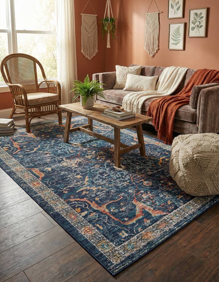 Detail image of 5' 3 x 8' Lola Rug