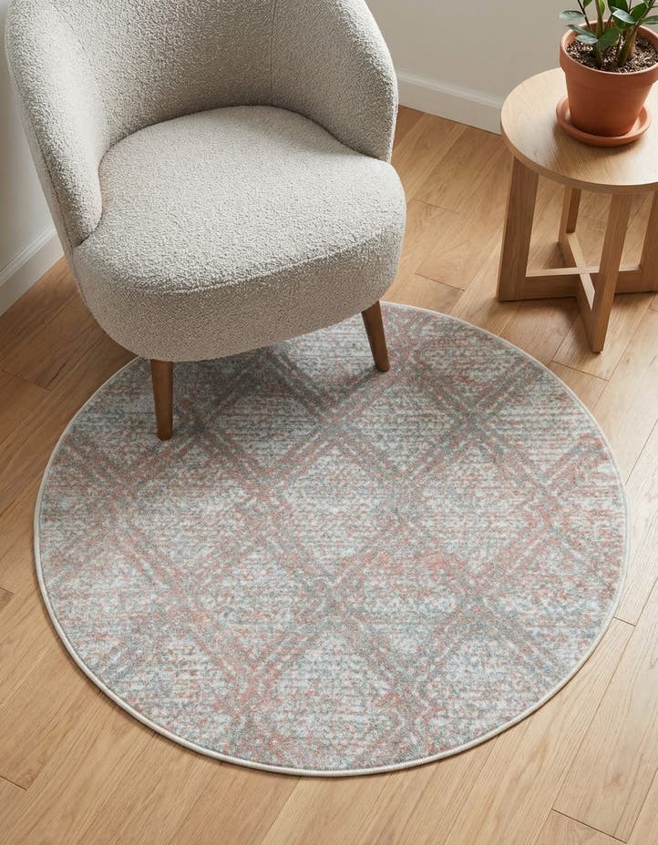3' 3 x 3' 3 Kamala Washable Round Rug