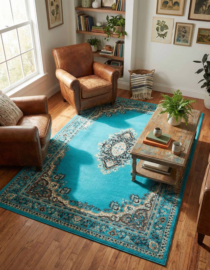 Detail image of 5' 3 x 8' Amaya Rug