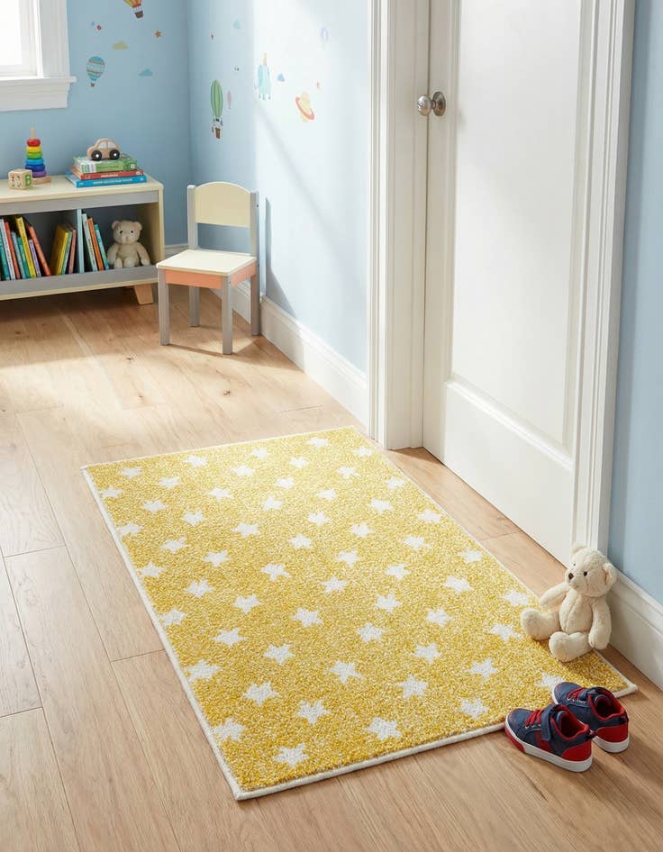 Detail image of 2' 2 x 3' Whimsy Kids Rug