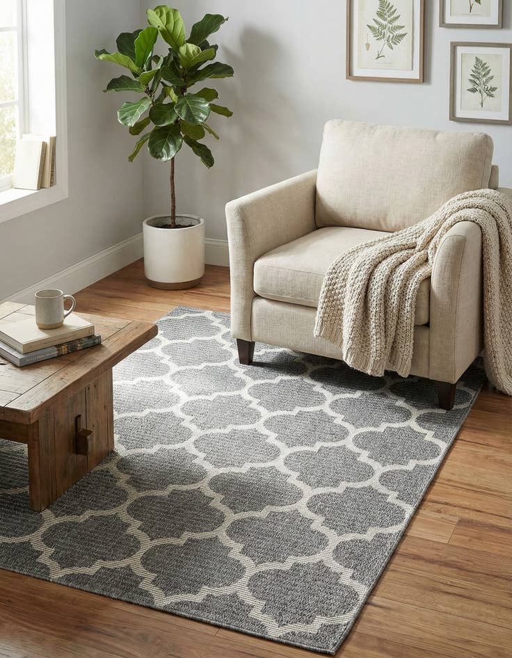 Detail image of 4' 2 x 6' Georgia Rug