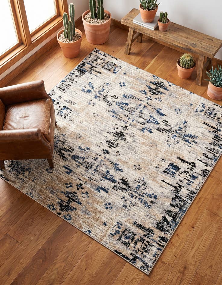 Detail image of 6' x 6' Tucson Square Rug